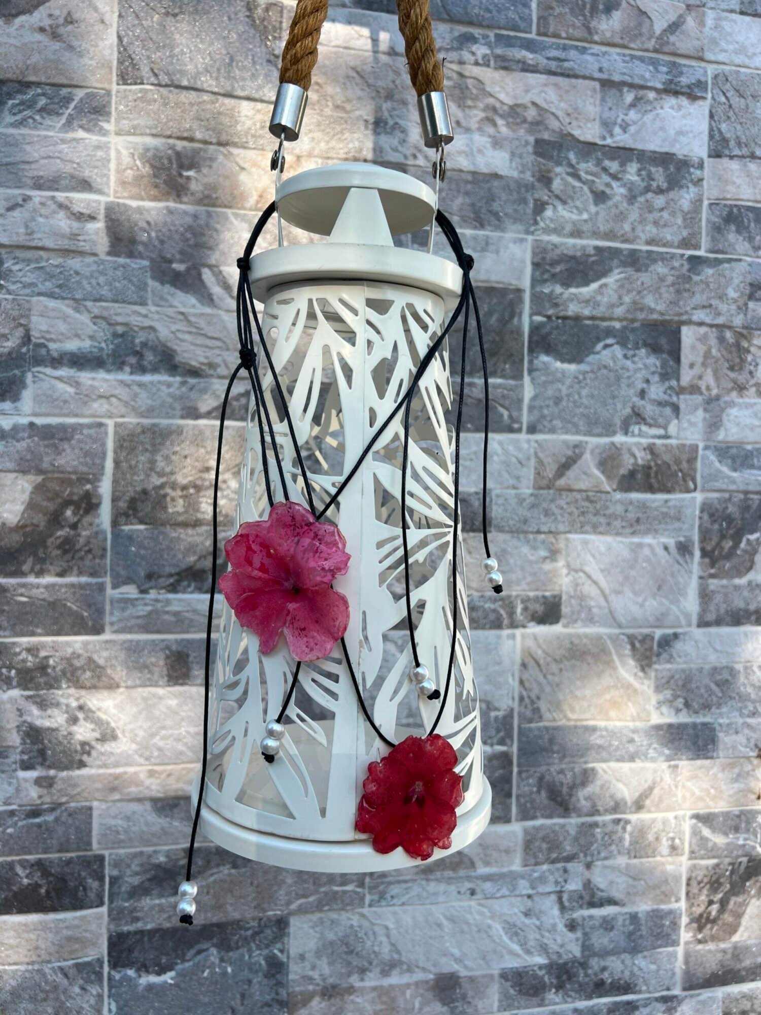 collares flores artesanales